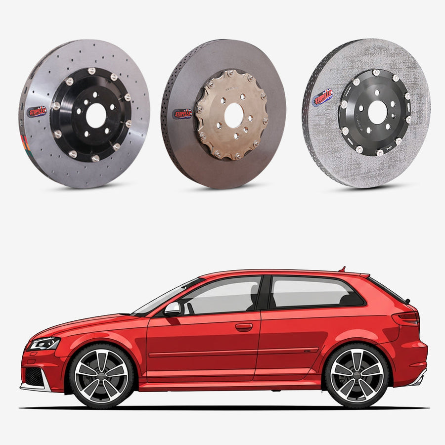 2007-2013 Audi RS3 / S3 (8P) Carbon Ceramic Brake Kit