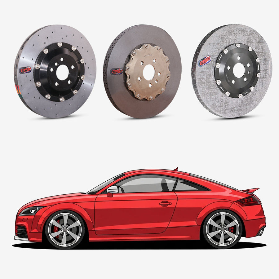 2008-2014 Audi TT RS / TTS (8J) Carbon Ceramic Brake Kit