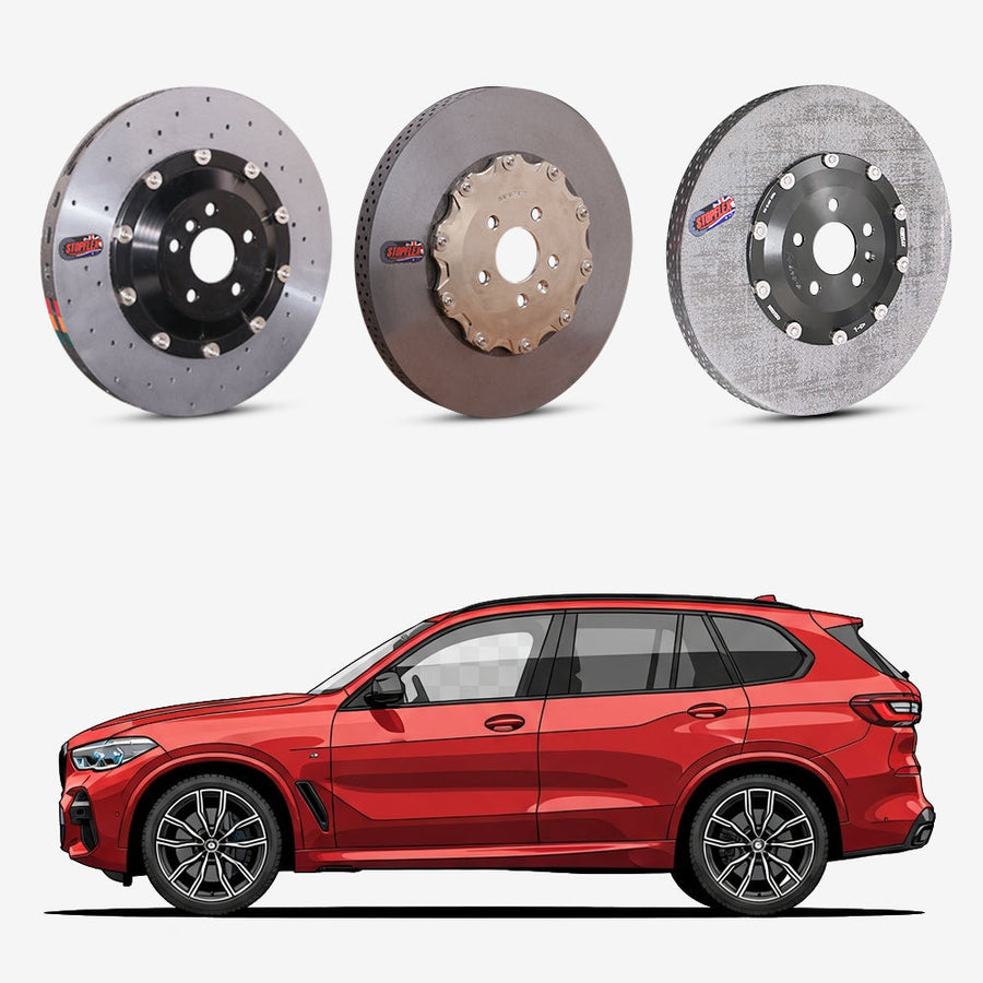 2019-2026+ BMW X5 M50i / M50d / M60i (G05) Carbon Ceramic Brake Kit