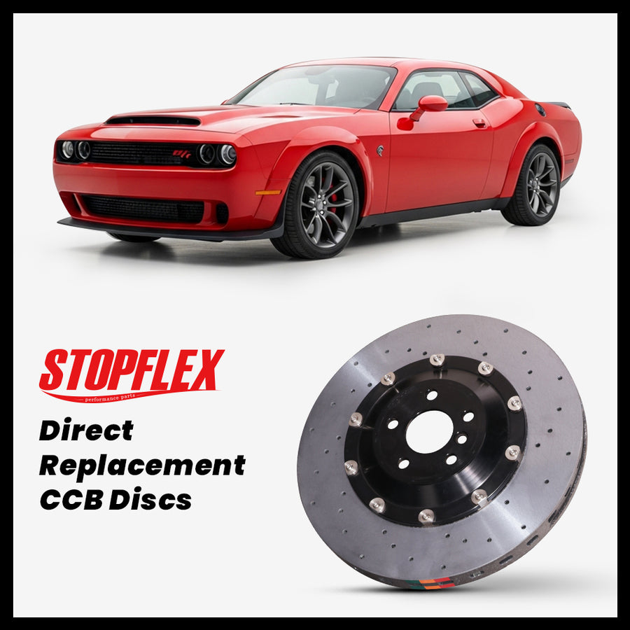 2008-2023 Dodge Challenger R/T Scat Pack / SRT / SRT Hellcat (3rd Gen) Carbon Ceramic Brake Kit