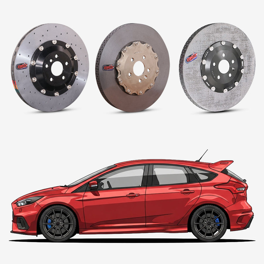 2012-2018 Ford Focus RS (C346) Carbon Ceramic Brake Kit