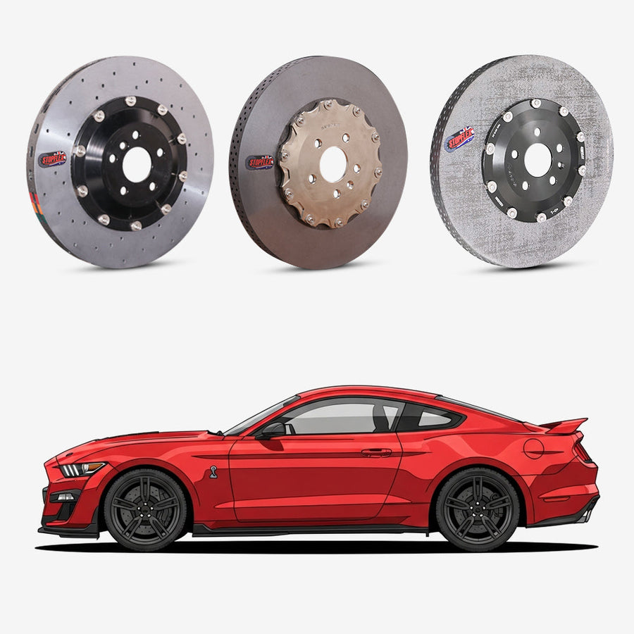 2015-2022 Ford Mustang Shelby GT500 / GT350R / GT350 (S550) Carbon Ceramic Brake Kit