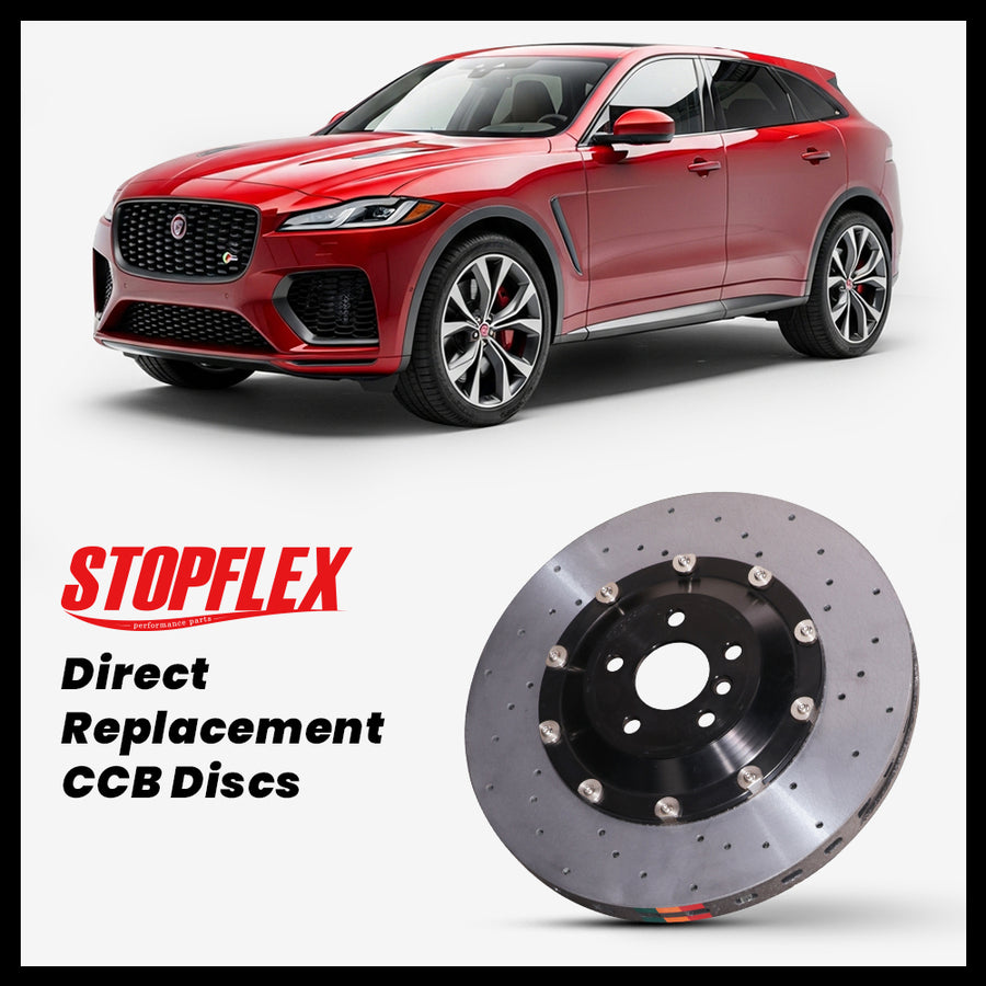 2016-2026+ Jaguar F-PACE SVR (X761) Carbon Ceramic Brake Kit