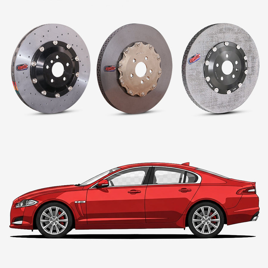 2016-2024 Jaguar XF S (X260) Carbon Ceramic Brake Kit