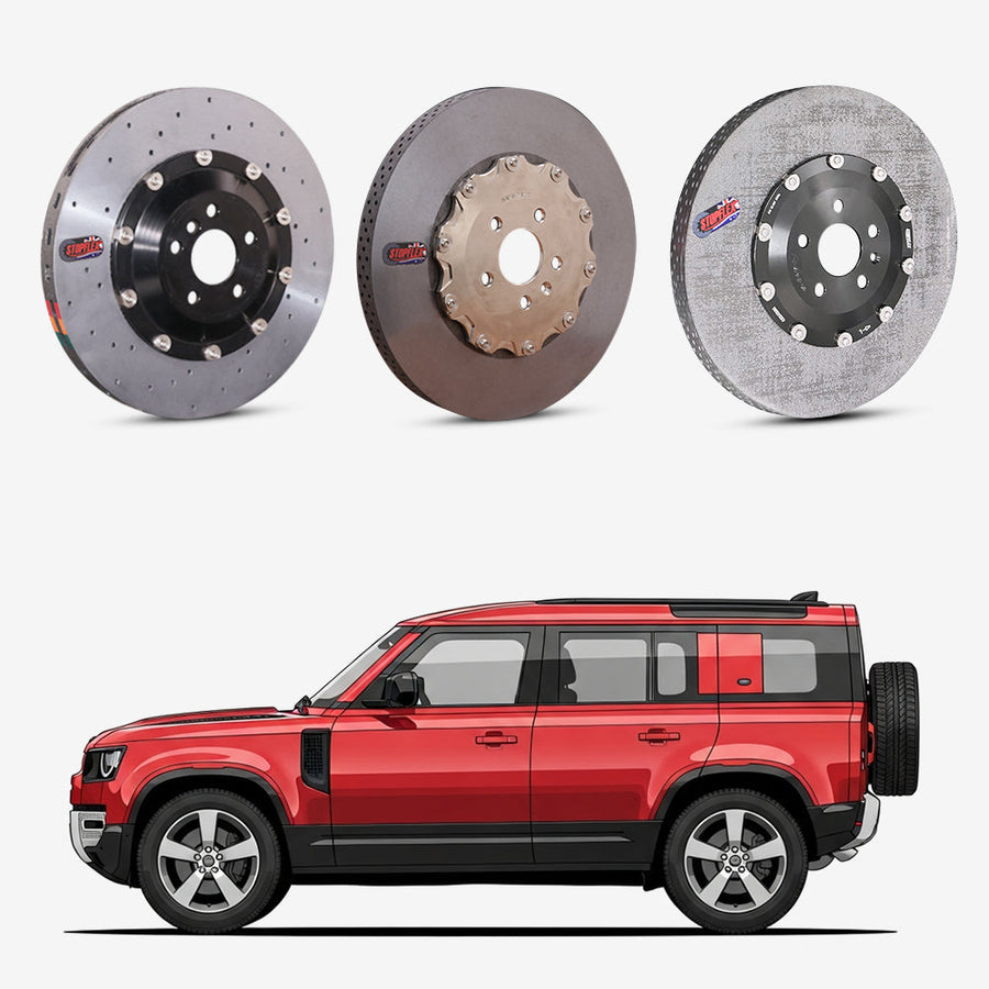 2020-2026+ Land Rover Defender 90 / 110 / 130 / V8 / OCTA (L663) Carbon Ceramic Brake Kit