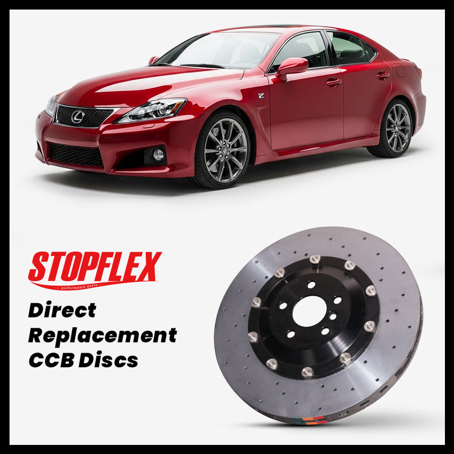 2008-2014 Lexus IS F (XE20) Carbon Ceramic Brake Kit