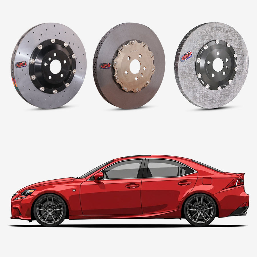 2022-2026+ Lexus IS500 F SPORT Performance (XE30) Carbon Ceramic Brake Kit