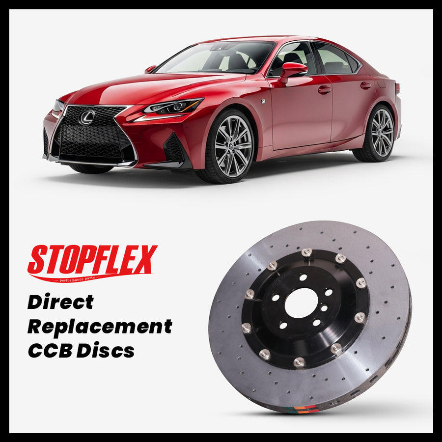 2022-2026+ Lexus IS500 F SPORT Performance (XE30) Carbon Ceramic Brake Kit