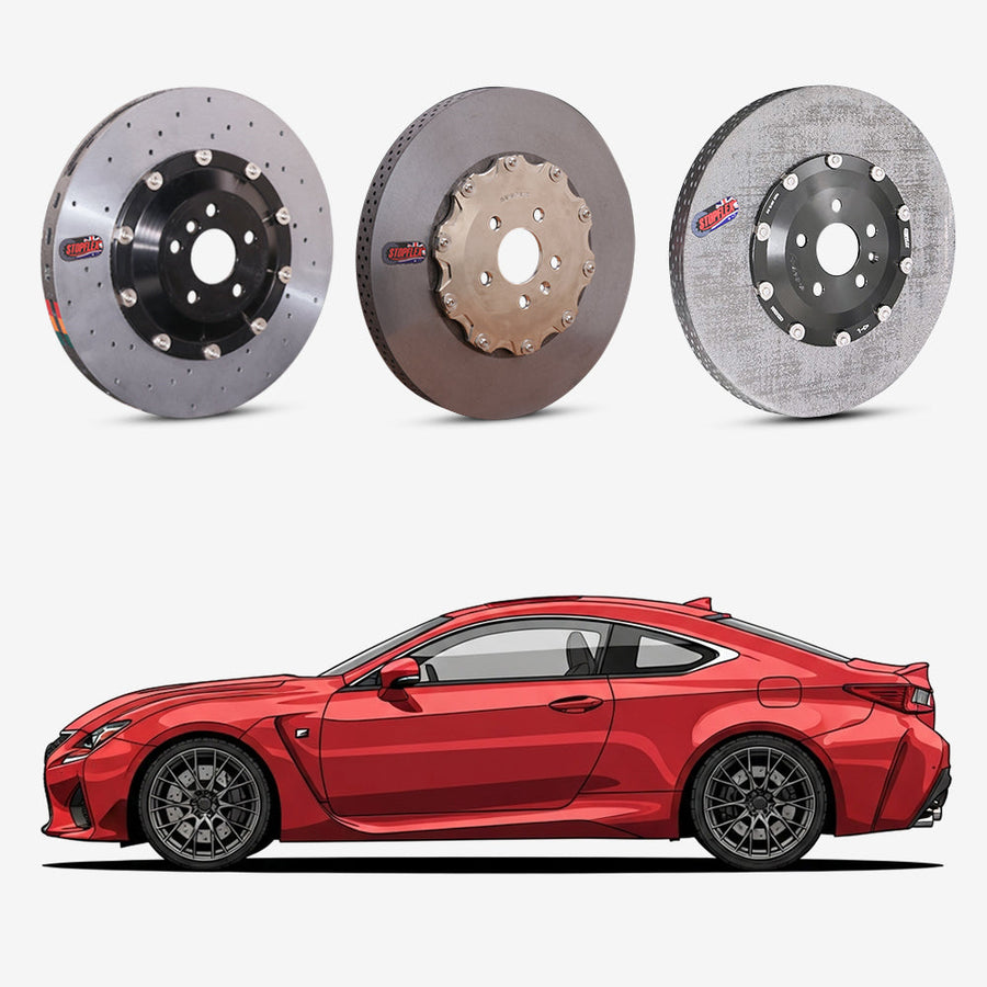 2015-2025 Lexus RC F (SC10) Carbon Ceramic Brake Kit
