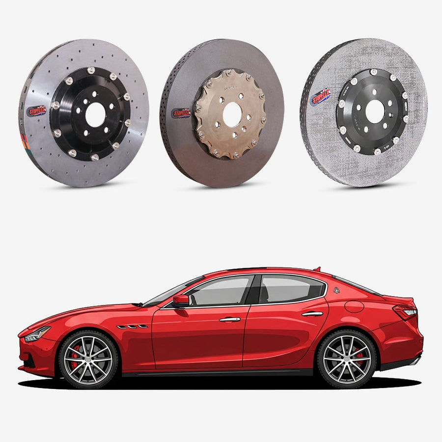 2014-2024 Maserati Ghibli / Trofeo Carbon Ceramic Brake Kit