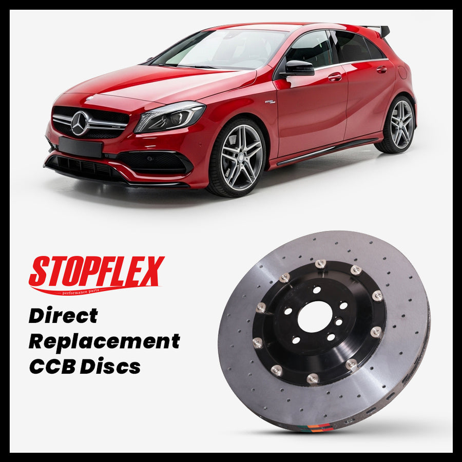 2013-2018 Mercedes-AMG A45 (W176) Carbon Ceramic Brake Kit