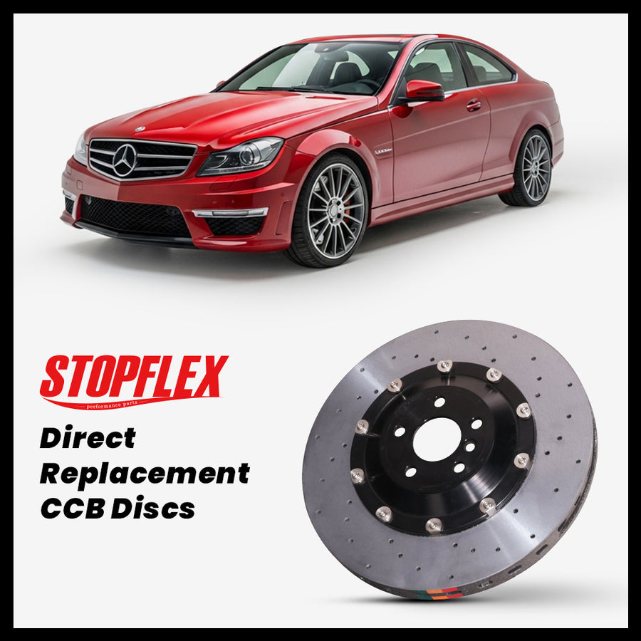 2008-2015 Mercedes-AMG C63 (W204/S204/C204) Carbon Ceramic Brake Kit