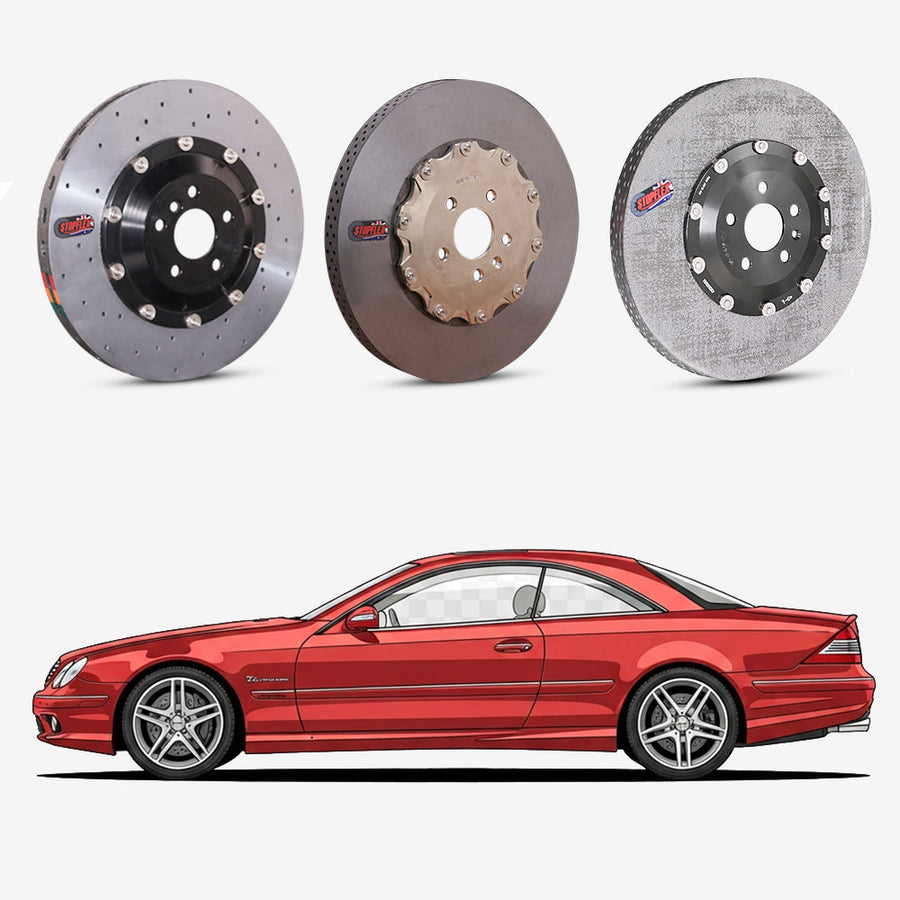 2003-2006 Mercedes-AMG CL65 / CL55 (C215) Carbon Ceramic Brake Kit