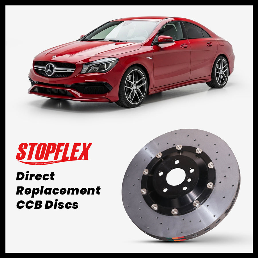 2014-2019 Mercedes-AMG CLA45 (C117/X117) Carbon Ceramic Brake Kit