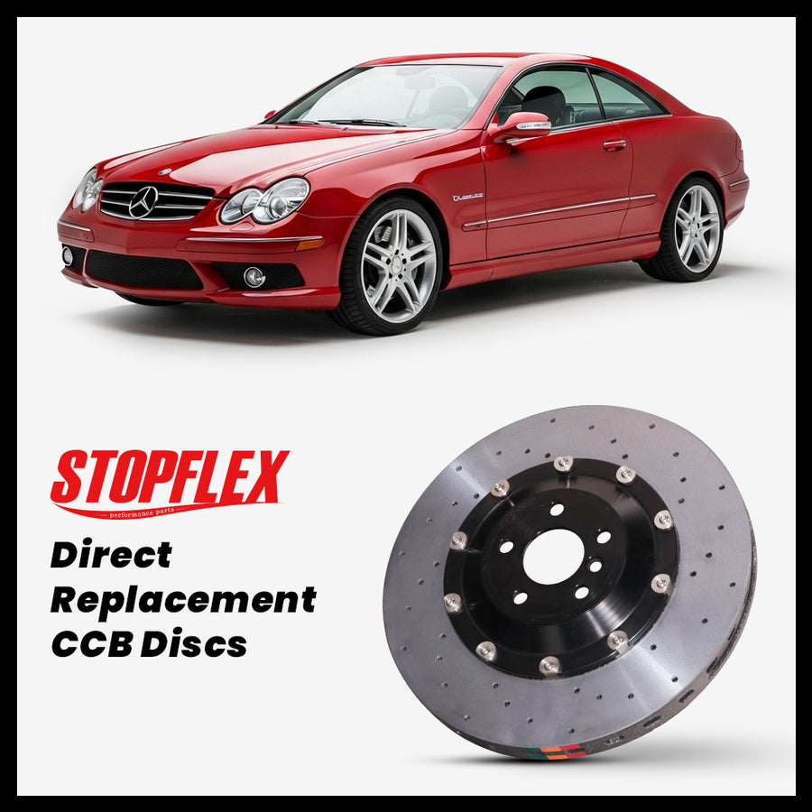 2007-2010 Mercedes-AMG CLK63 (C209/A209) Carbon Ceramic Brake Kit