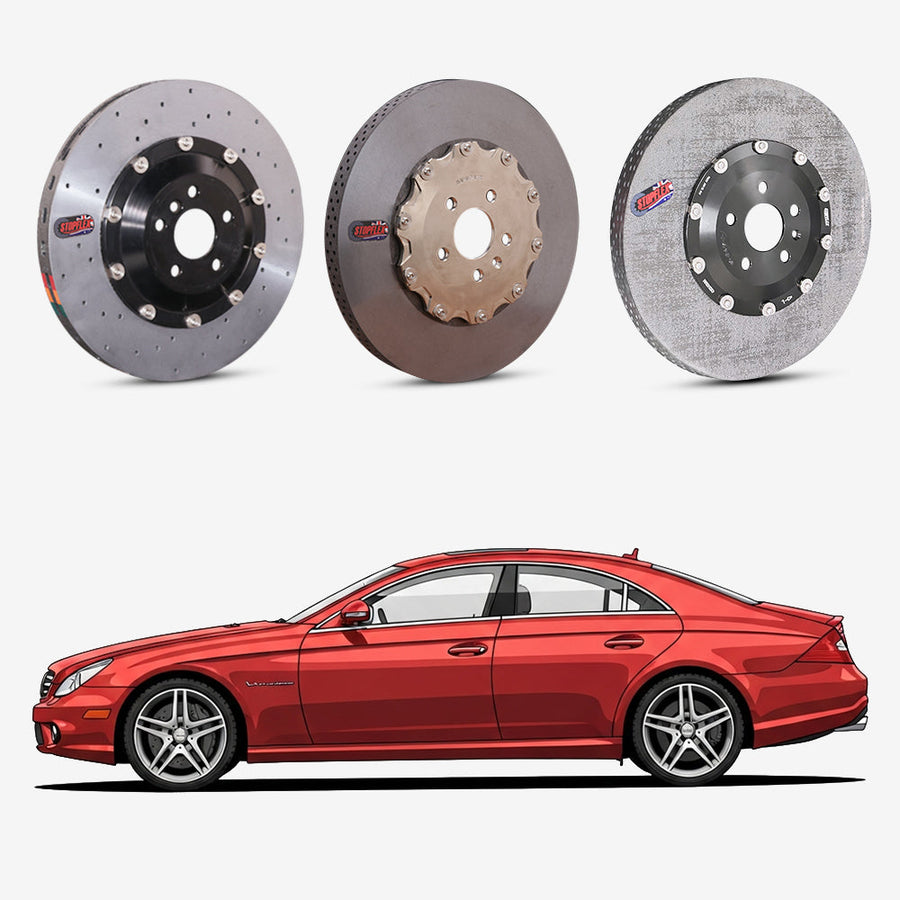 2006-2010 Mercedes-AMG CLS63 / CLS55 (C219) Carbon Ceramic Brake Kit