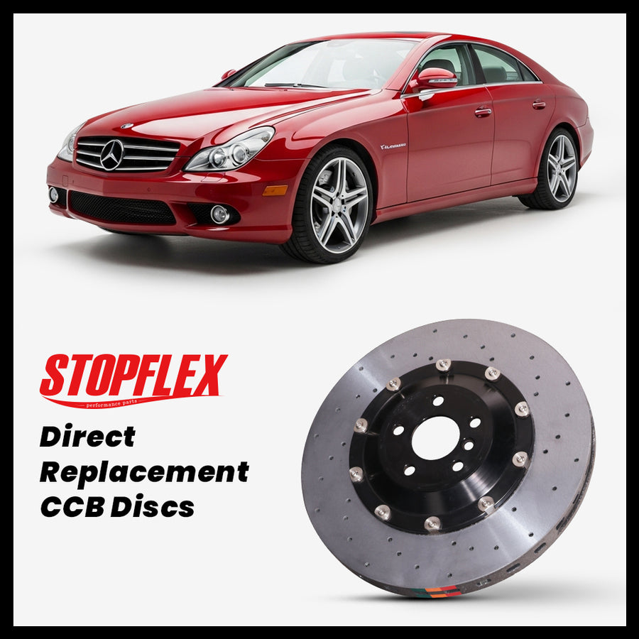 2006-2010 Mercedes-AMG CLS63 / CLS55 (C219) Carbon Ceramic Brake Kit