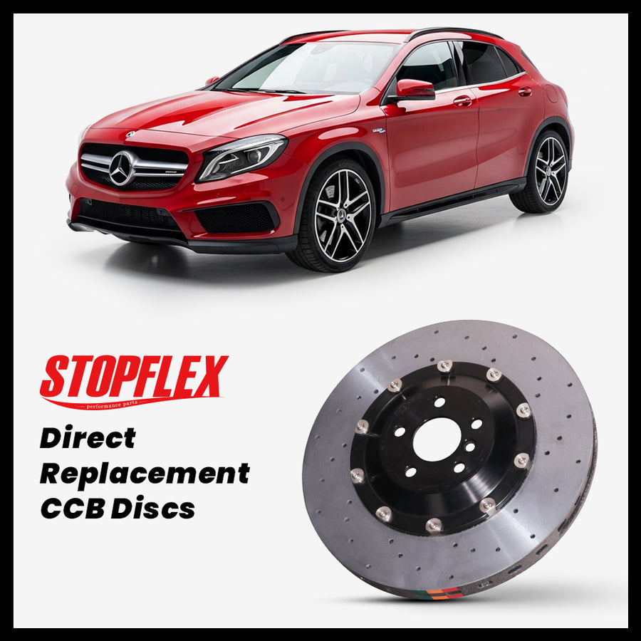2014-2019 Mercedes-AMG GLA45 (X156) Carbon Ceramic Brake Kit
