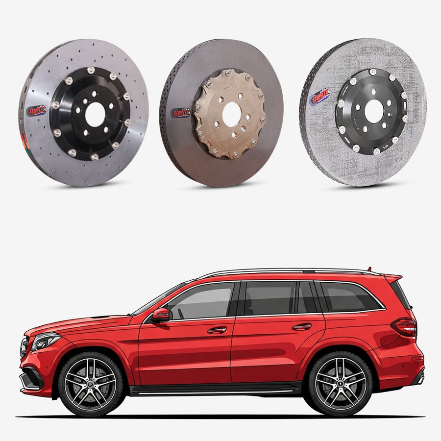 2013-2019 Mercedes-AMG GLS63 / GL63 (X166) Carbon Ceramic Brake Kit