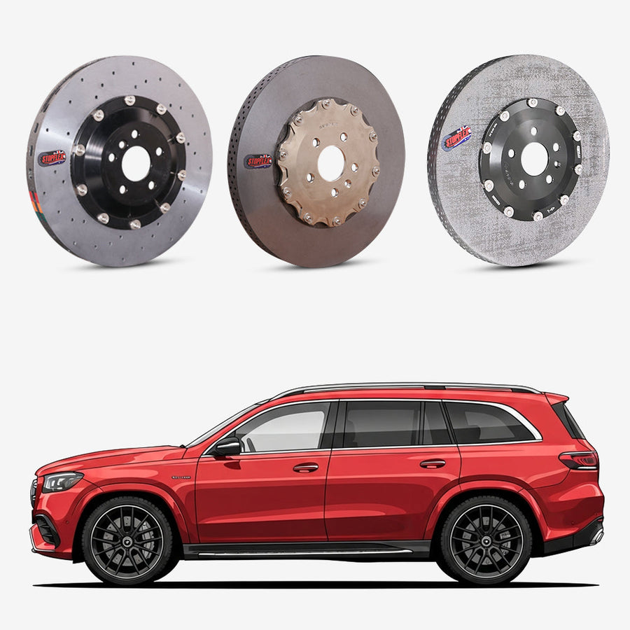 2020-2026+ Mercedes-AMG GLS63 (X167) Carbon Ceramic Brake Kit