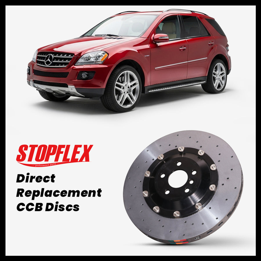 2007-2011 Mercedes-AMG ML63 (W164) Carbon Ceramic Brake Kit
