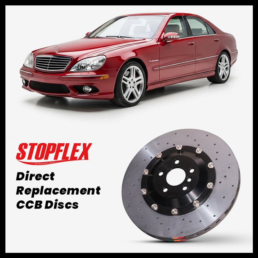 2003-2005 Mercedes-AMG S55 (W220) Carbon Ceramic Brake Kit