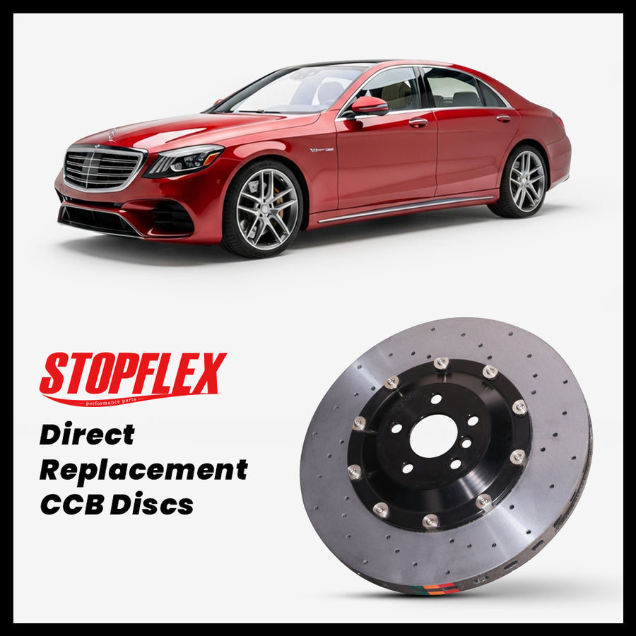2014-2021 Mercedes-AMG S65 / S63 (W222/V222/C217/A217) Carbon Ceramic Brake Kit