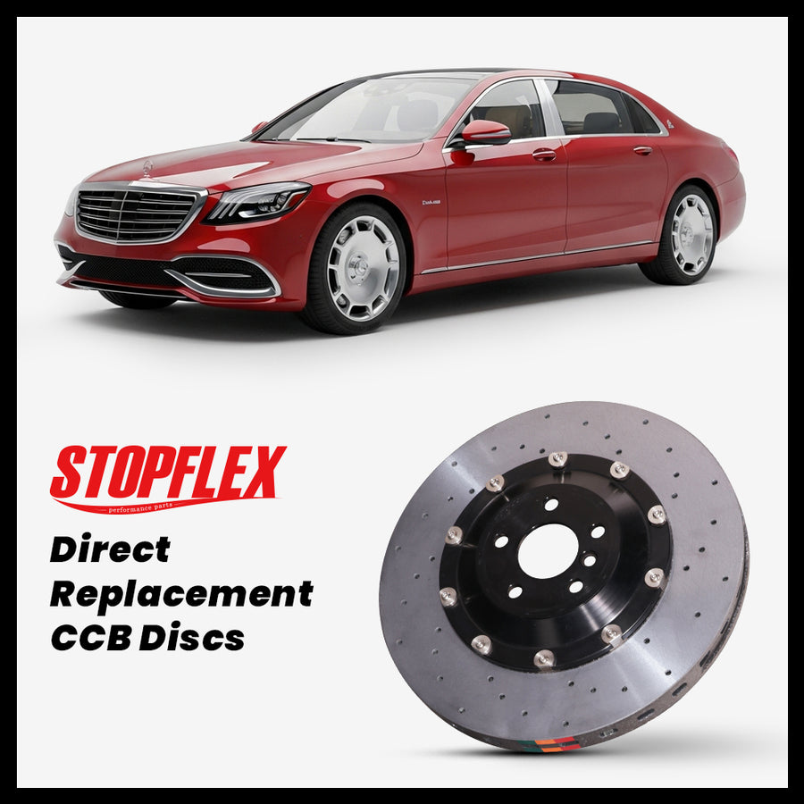 2015-2020 Mercedes-Maybach S650 / S600 / S560 / S550 (X222) Carbon Ceramic Brake Kit