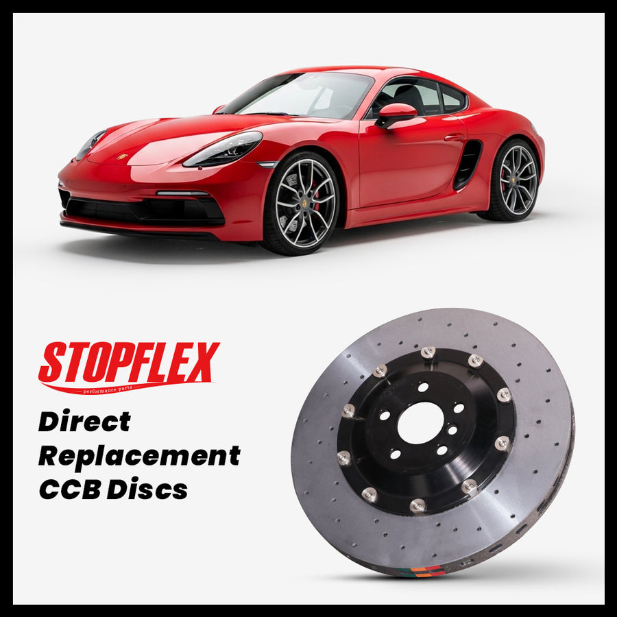 2017-2026+ Porsche 718 Cayman (982) / S / GTS / GT4 RS Carbon Ceramic Brake Kit