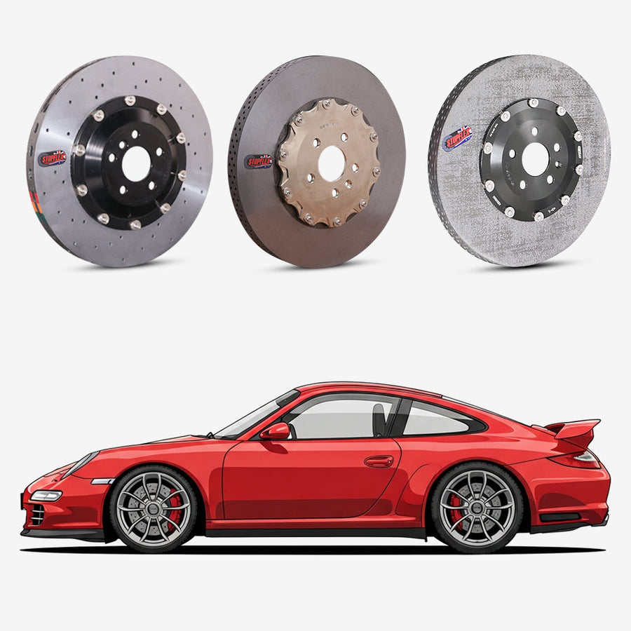 2008-2011 Porsche 911 (997) GT2 / RS Carbon Ceramic Brake Kit