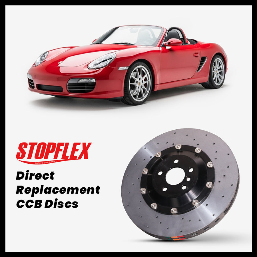 2005-2012 Porsche Boxster (987) / S / Spyder Carbon Ceramic Brake Kit