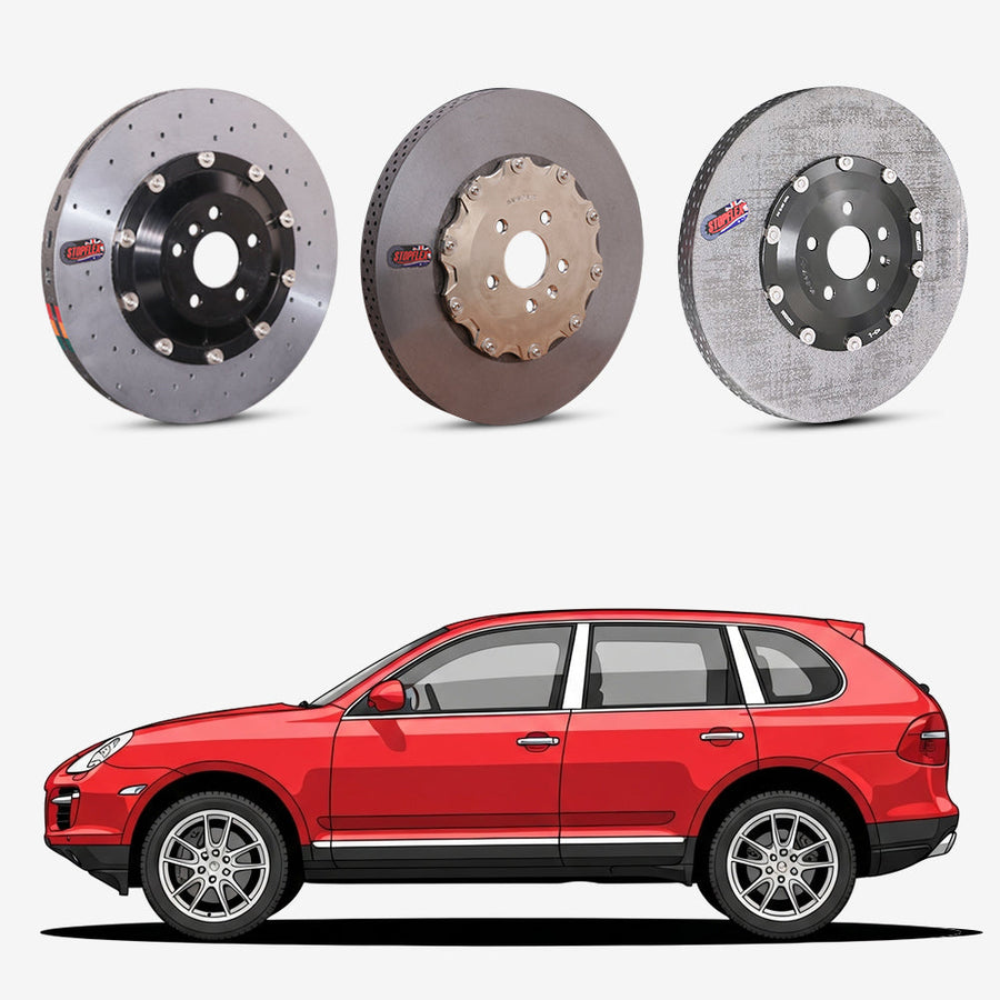 2003-2010 Porsche Cayenne (955 / 957) / S / GTS Carbon Ceramic Brake Kit