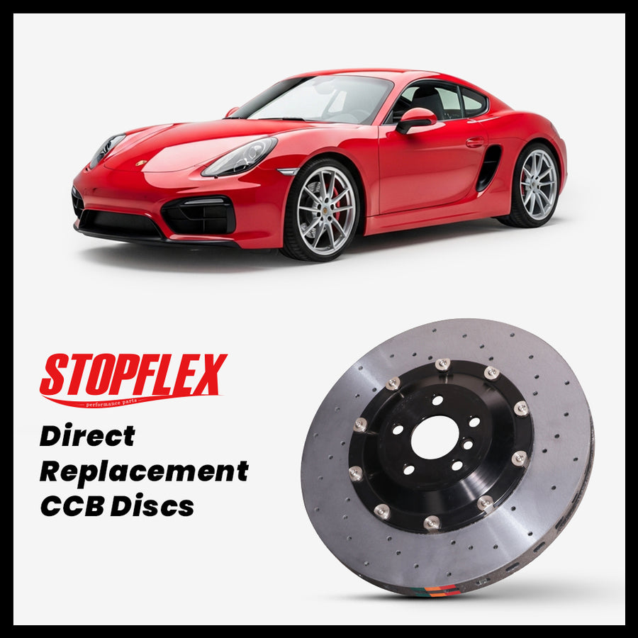 2014-2016 Porsche Cayman (981) / S / GTS / GT4 Carbon Ceramic Brake Kit