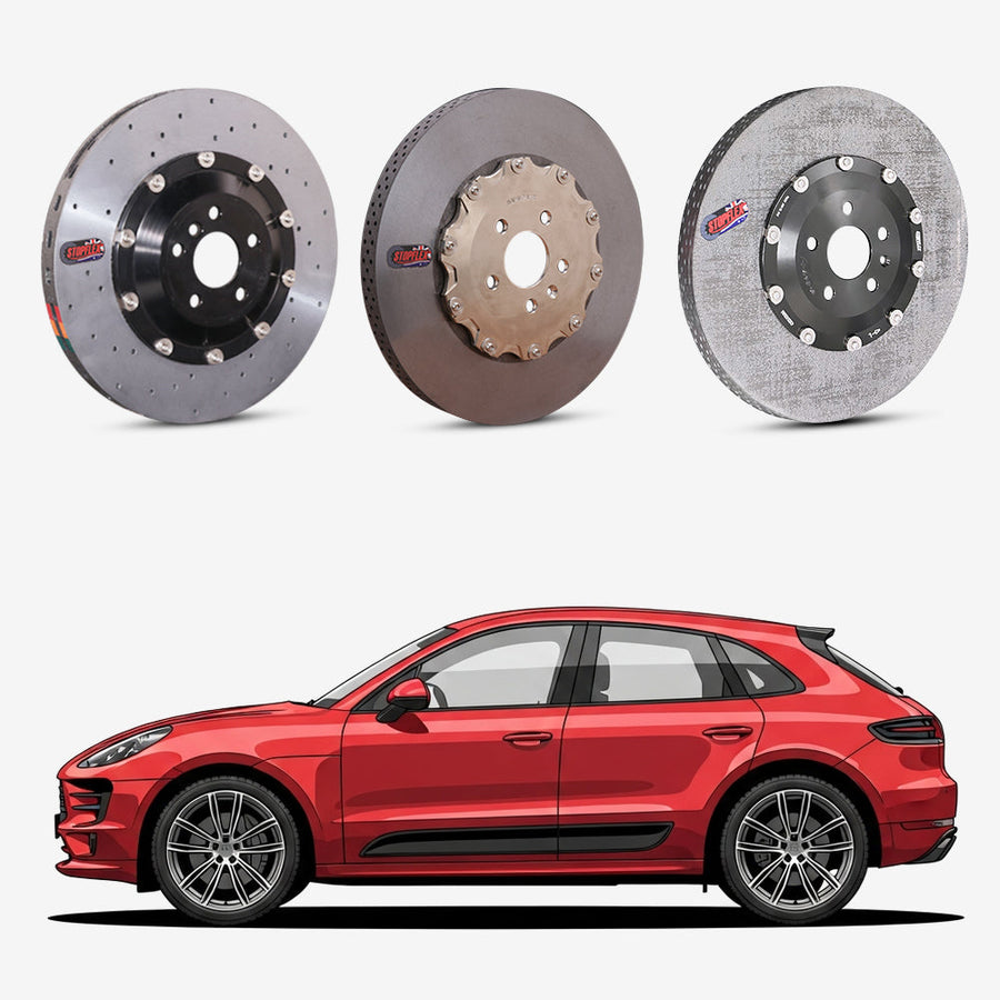 2015-2024 Porsche Macan (95B) GTS / Turbo Carbon Ceramic Brake Kit