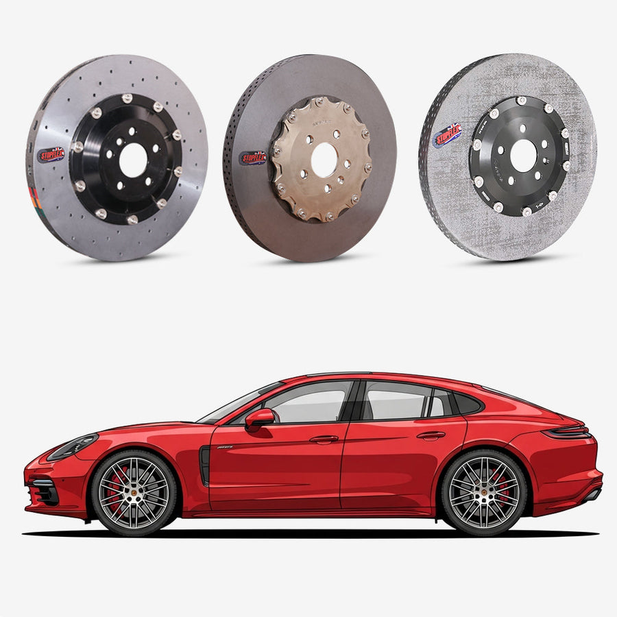 2017-2023 Porsche Panamera (971) Turbo / S Carbon Ceramic Brake Kit