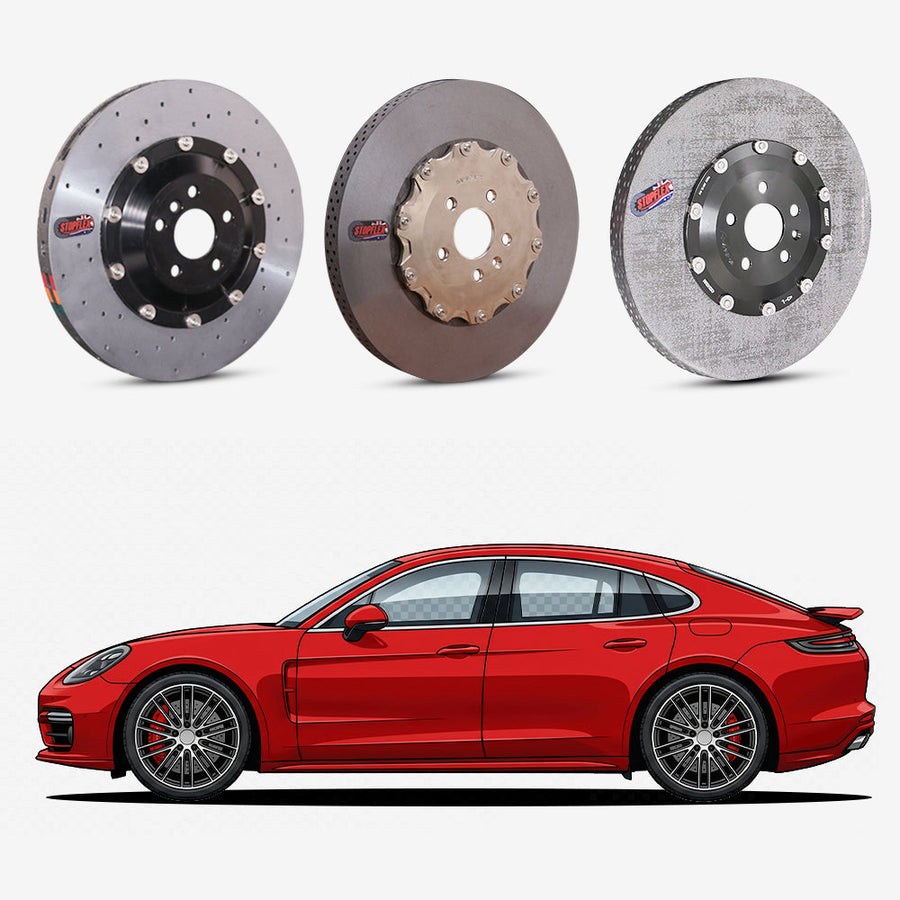 2024-2026+ Porsche Panamera (976) Turbo E-Hybrid / Turbo S E-Hybrid Carbon Ceramic Brake Kit
