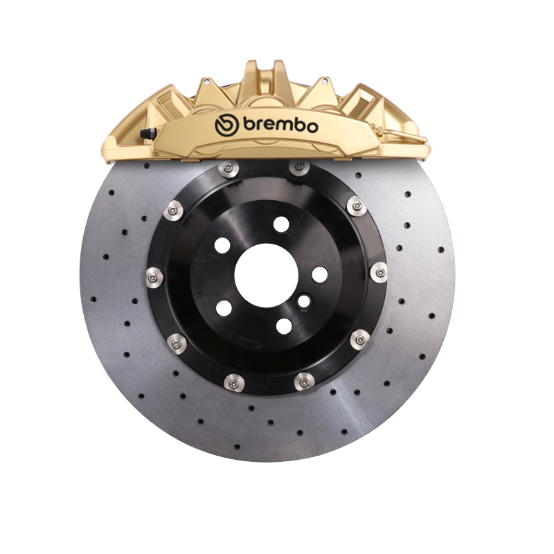 Installed StopFlex CCB kit for 2019-2026+ BMW 3 Series / M3 (G20/G21/G80/G81) with Brembo BMW M5 F90 6-Piston