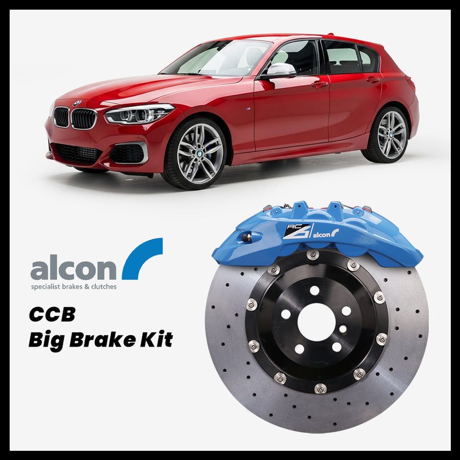 BMW 116i / 118i / 120i / 125i / M135i / M140i (F20/F21) Alcon RC6 6-Piston Caliper with 380mm CCB carbon ceramic brake rotor