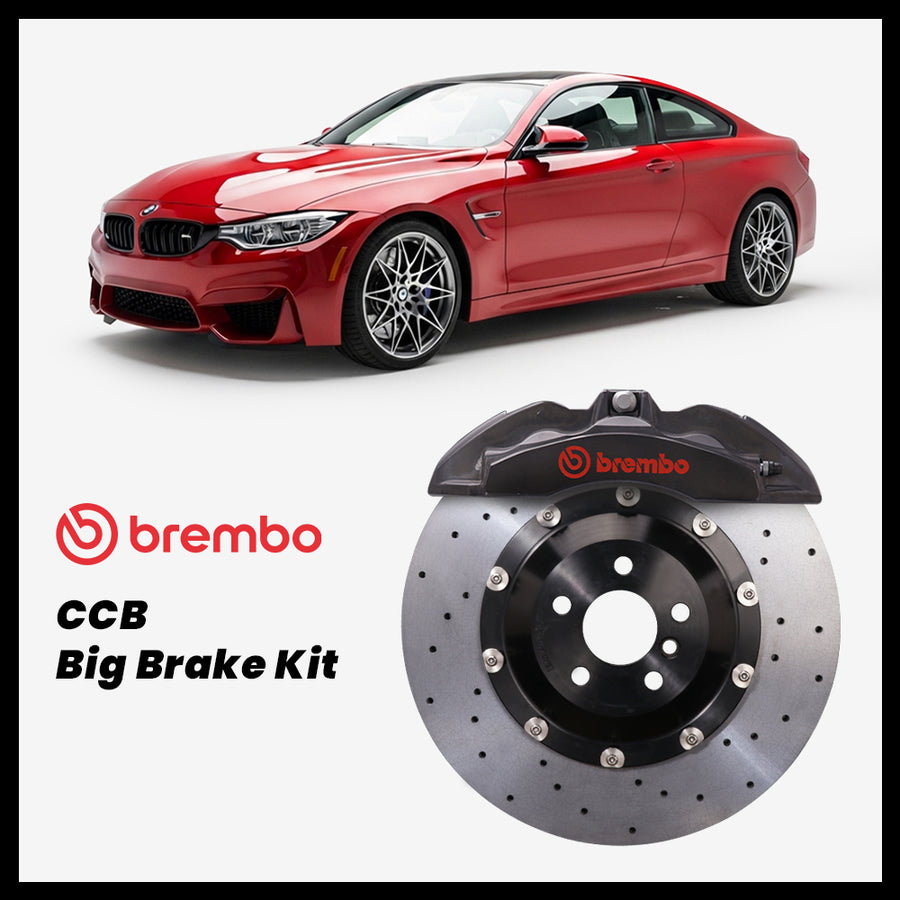 BMW 420i / 428i / 430i / 435i / 440i / M4 (F32/F33/F36/F82/F83) Brembo OEM Ford Shelby GT500 Mustang 6-Piston Caliper with