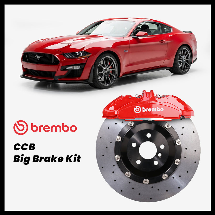 Ford Mustang EcoBoost / GT / Bullitt / Mach 1 / Shelby GT350 / GT350R / GT500 (S550) Brembo OEM Ford Shelby GT350 Mustang