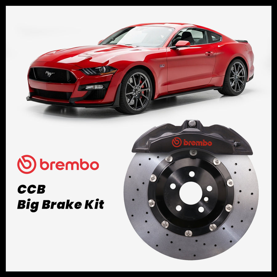 Ford Mustang EcoBoost / GT / Bullitt / Mach 1 / Shelby GT350 / GT350R / GT500 (S550) Brembo OEM Ford Shelby GT500 Mustang