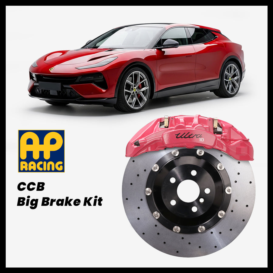 Lotus Eletre / S / R AP Racing OEM Lotus 10-Piston Caliper with 430mm CCB carbon ceramic brake rotor