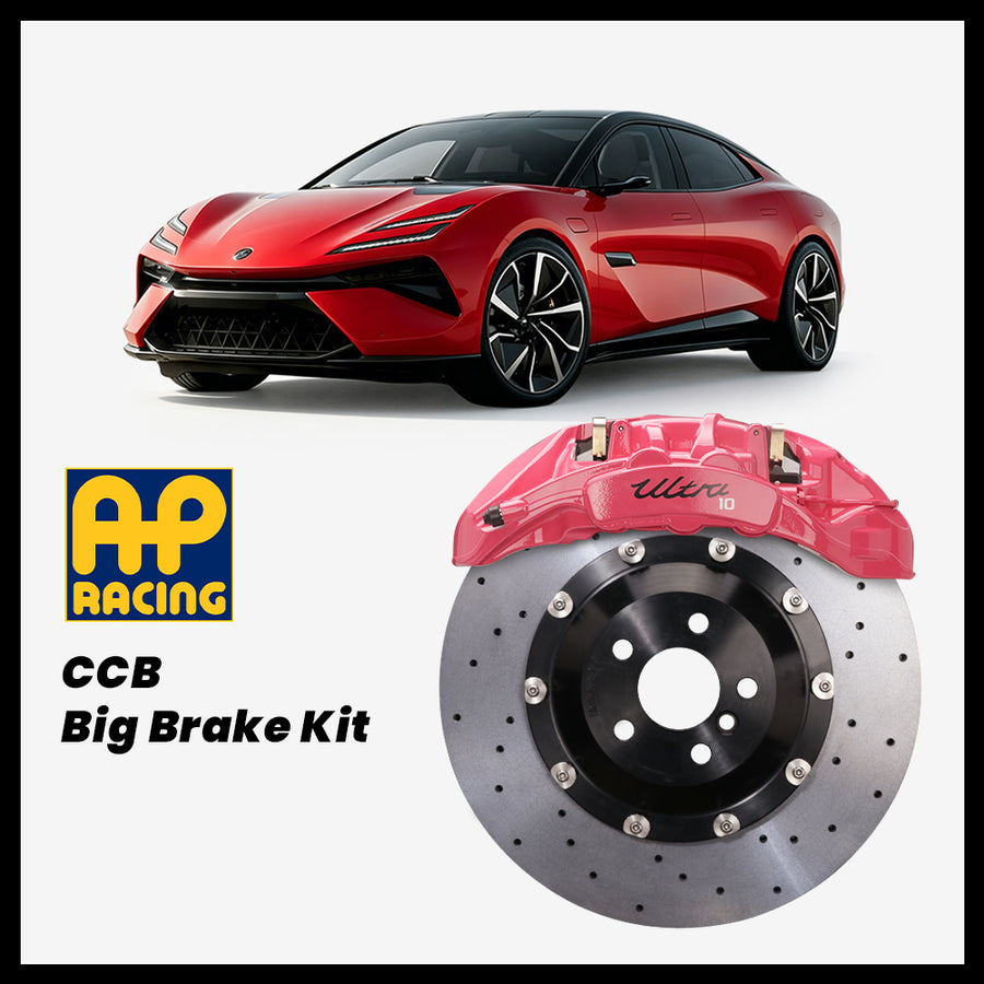 Lotus Emeya / S / R AP Racing OEM Lotus 10-Piston Caliper with 430mm CCB carbon ceramic brake rotor