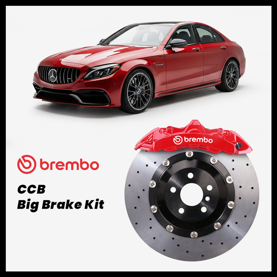 Mercedes-Benz C180 / C200 / C300 / C400 / C450 / C43 / C63 / C63S (W205/S205/C205/A205) Brembo GT6 6-Piston Caliper with
