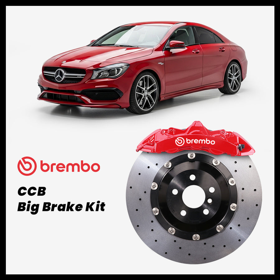 Mercedes-Benz CLA180 / CLA200 / CLA250 / CLA45 (C117/X117) Brembo GT6 6-Piston Caliper with 380mm CCB brake rotor