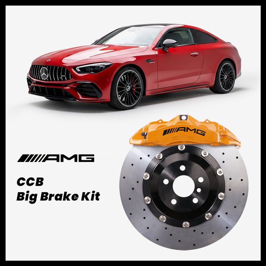 Mercedes-Benz CLE300 / CLE450 / CLE53 (C236/A236) Brembo OEM AMG 6-Piston Caliper with 390mm CCB carbon ceramic brake rotor