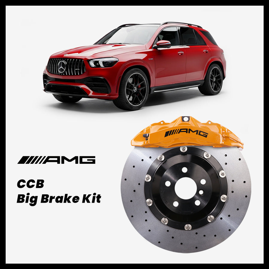 Mercedes-Benz GLE350 / GLE450 / GLE580 / GLE53 / GLE63S (V167/C167) Brembo OEM AMG 6-Piston Caliper with 400mm CCB brake