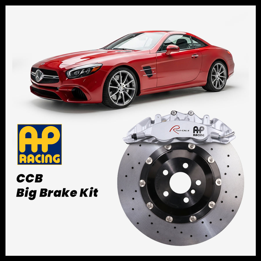 Mercedes-Benz SL400 / SL450 / SL500 / SL550 / SL63 / SL65 (R231) AP Racing CP9560 Radi-CAL II 6-Piston Caliper with 380mm