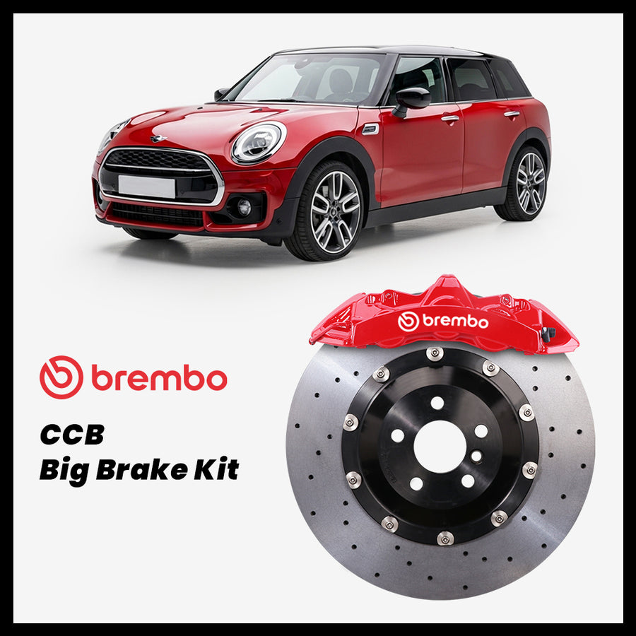 MINI Clubman / Cooper S / JCW (F54) Brembo GT6 6-Piston Caliper with 380/355mm CCB carbon ceramic brake rotor