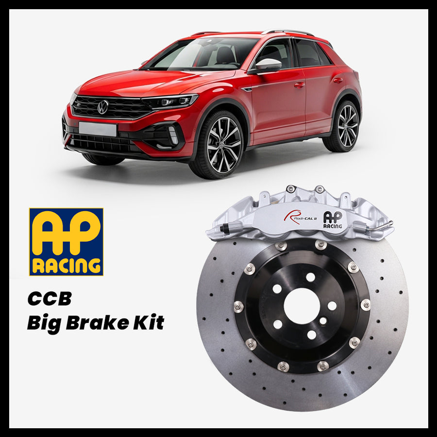 Volkswagen T-Roc / R (A1) AP Racing CP9560 Radi-CAL II 6-Piston Caliper with 380mm CCB carbon ceramic brake rotor